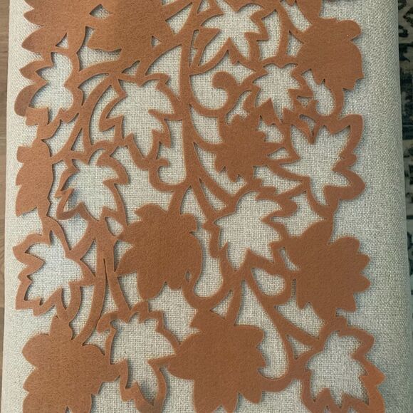 New Felt Fall Leaves Table Runner - Picture 2 of 4